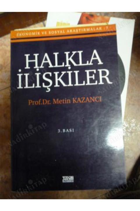 Turhan Kitabevi Halkla Ilişkiler Ekonomik Ve Sosyal Araştırmalar: 7 3. Baskı