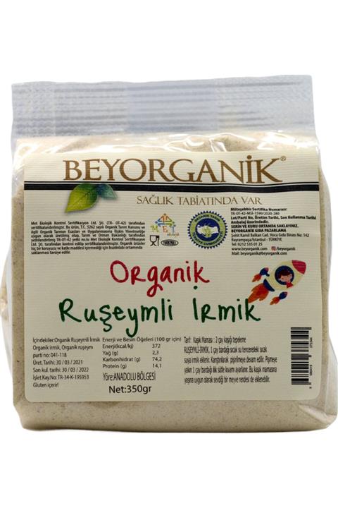 BEYORGANİK Irmik Ruşeymli 350gr