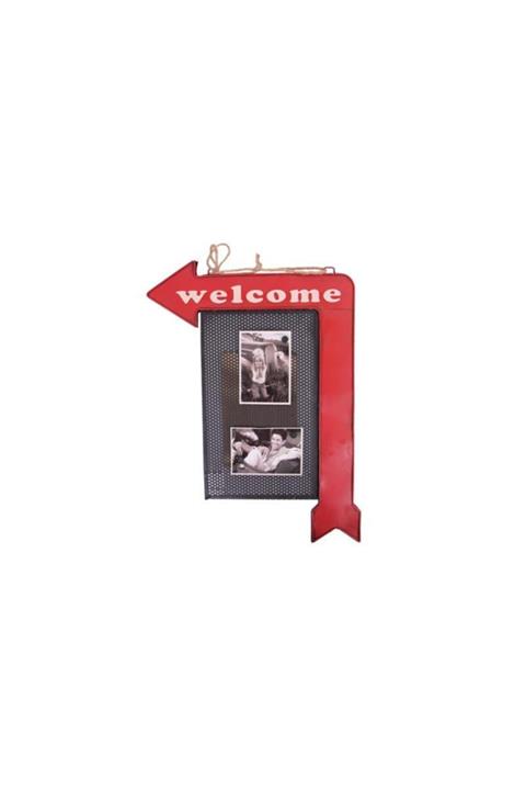 MESHUR STORE Dekoratif Metal Kapı Yazısı Yön Tabelası Çerçeveli Hediyelik