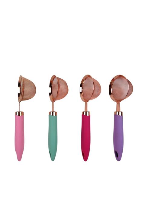 DEKORHANEMDEN Bakır Çay Süzgeci