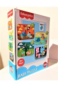 FISHER PRICE Baby Puzzle Dörtlü