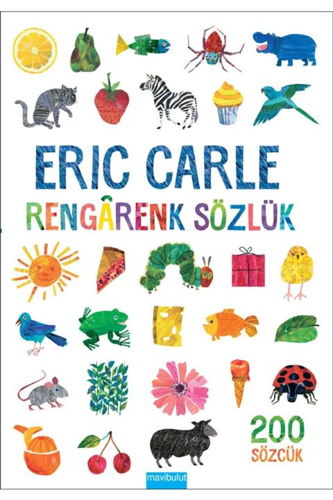 Mavi Bulut Yayıncılık Rengarenk Sözlük - Eric Carle 9789753103107