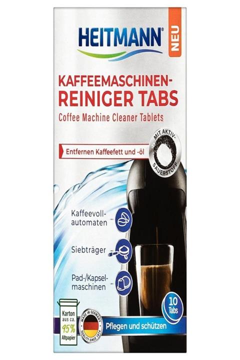 HEITMANN Kahve Makinası Temizleme Tabletleri '1o Adet