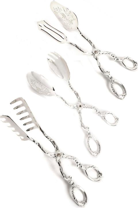 Mikasa Moor Regent 3 Parça Servis Kek Salata Makarna Maşa Seti Takımı