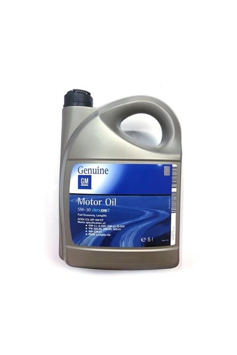 GM Opel 5w30 Dexos 2 5 Litre Partiküllü Motor Yağı 2021 Üretim