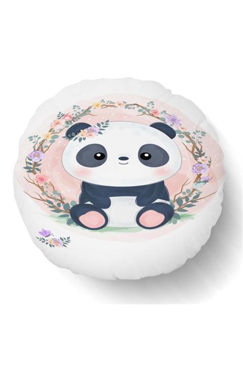 Osso Halı Yuvarlak Dolgulu Kırlent Yastık 45x45 cm