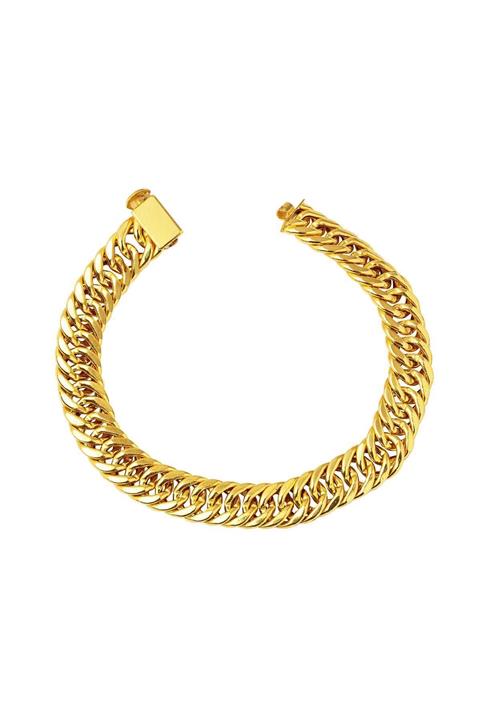 Bilezikci Oluklu Gurmet 22 Ayar Altın Bileklik