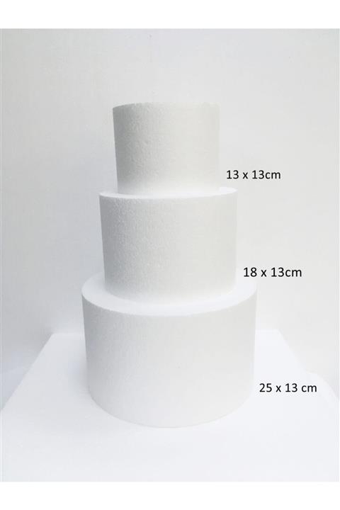 İzmir Strafor Strafor 3 Katlı Maket Pasta