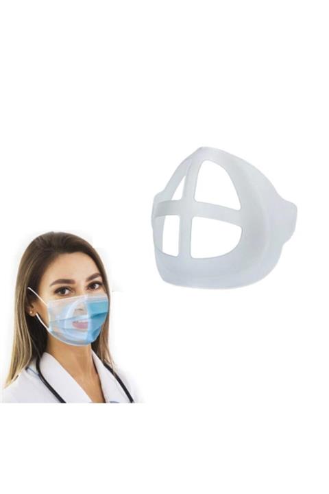 OKFİS 3d Silikon Maske Braketi Kolay Nefes 1 Adet