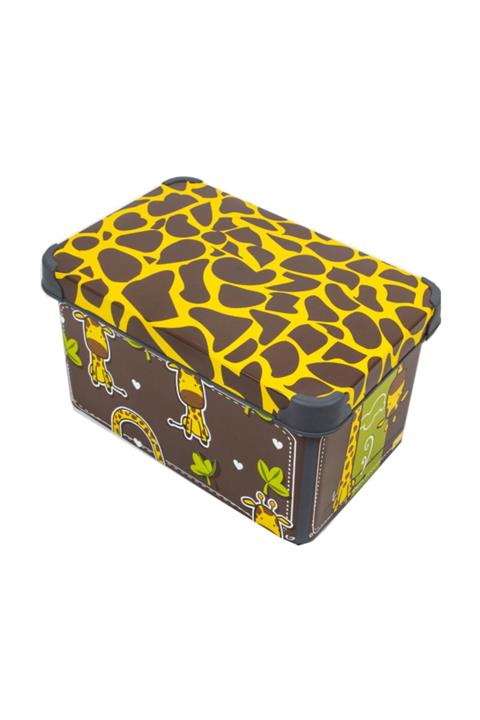 QUTU Style Box Giraffe - 10 Litre Dekoratif Saklama Kutusu