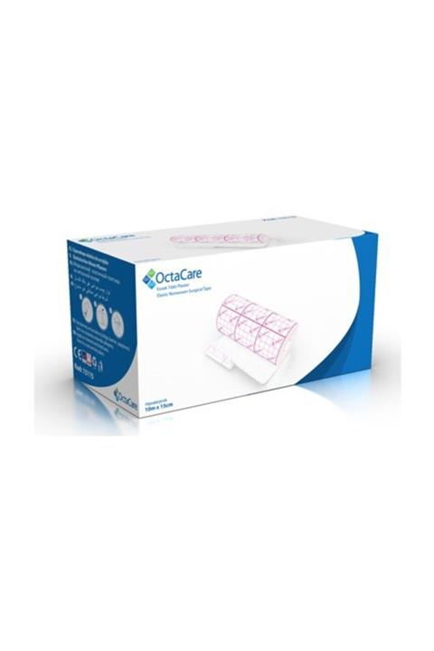 Octacare 14115 Şeffaf Pu Tıbbi Su Geçirmez Flaster 10mx15cm Banyo Ve Dövme Bandı