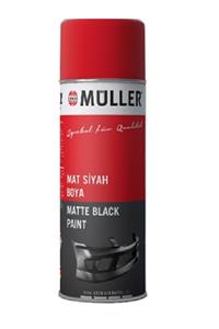 Müller Mat Siyah Sprey Boya 400 ml Ral 9005