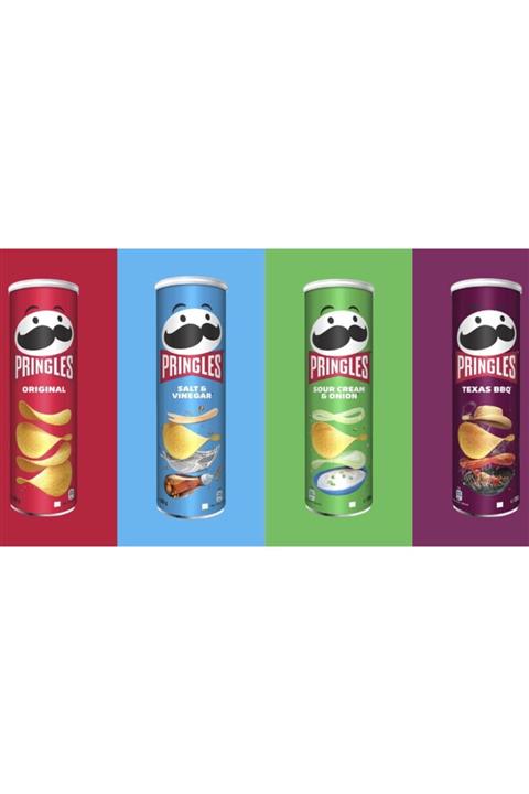 Pringles 130gr 4x130 gr Set