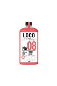 LOCO O 08 LYCHEE - ÇiLEK ARTİZANAL ALKOLSÜZ KOKTEYL KARIŞIMI TAZE SIKMA KOKTEYL MİX