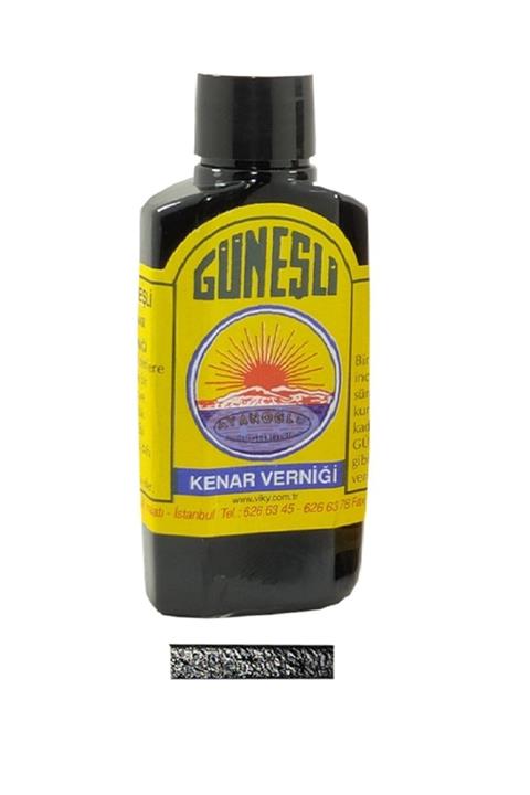 güneşli Sarımsı Kahve Deri Kenar Vernik Boya 100ml