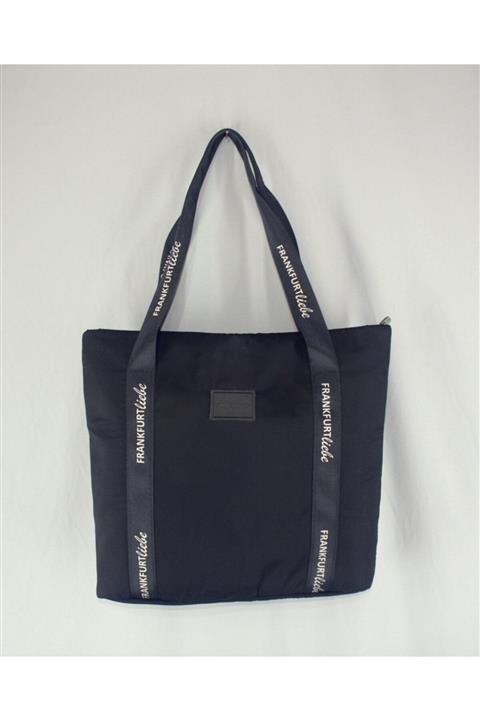 ALYA Unisex Siyah Su Geçirmez Plaj Çantası