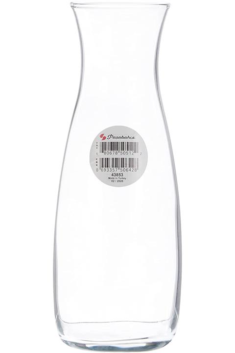 Paşabahçe Dekoratif Küçük Boy Çiçeklik Cam Vazo, Boy 17 Cm, Hacmi 350cc, 1 Adet