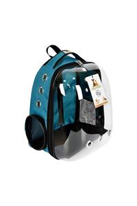 Cute Friend Turkuaz Astronot Kedi Köpek Taşıma Çantası Gc0162