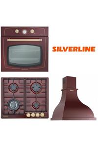 Silverline Bordo Rustik Ankastre Set Rs6235r02 - Rs5322r01 - 2238 Retro