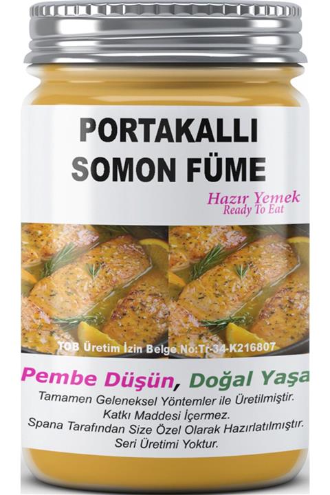 SPANA Füme Devis'so Tekne Kaptanından Ev Yapımı Katkısız Portakallı Somon 330gr