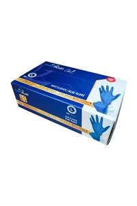 Floraplast Glove Mavi Poşet Eldiven Tpe/ee Elastik Eldiven Large 100 Adet