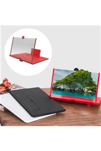 Salkım Accessories Taşınabilir Göz Yormayan 3d Cep Telefonu Mobil Tablet Hd Ekran Video Büyütücü Büyüteci