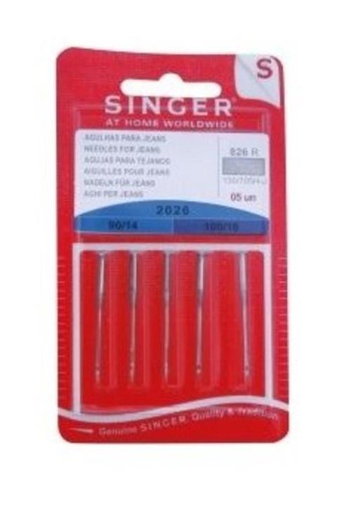 SİNGER 2026 Kot Dikiş Iğnesi 5 Adet (paket)