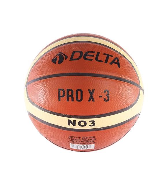 Delta Pro X Deluxe Kauçuk 3 Numara Çocuk Basketbol Topu