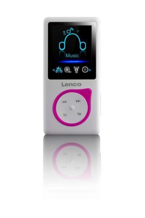 Lenco Xemio-668 8gb Sd Kartlı Media Player Mp3 Mp4 Çalar Pembe