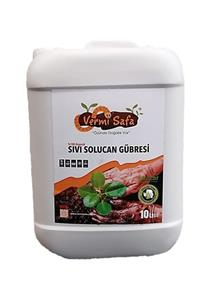 Vermisafa Organik Sıvı Solucan Gübresi 10lt Konsantre