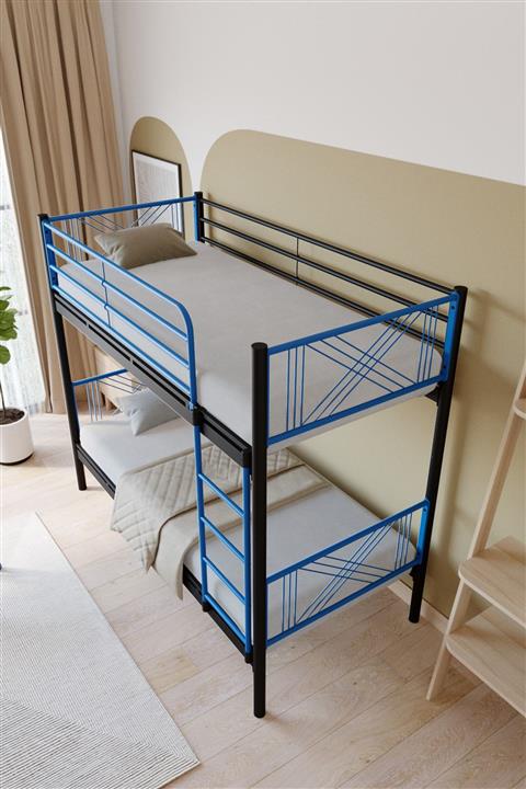 FANO Mix Premium (90X190) Mavi Ranza Karyola Ve Divan