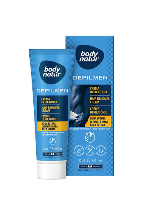 Body Natur Erkekler Için Genital Bölge Tüy Dökücü Krem – Hair Removal Cream 50ml