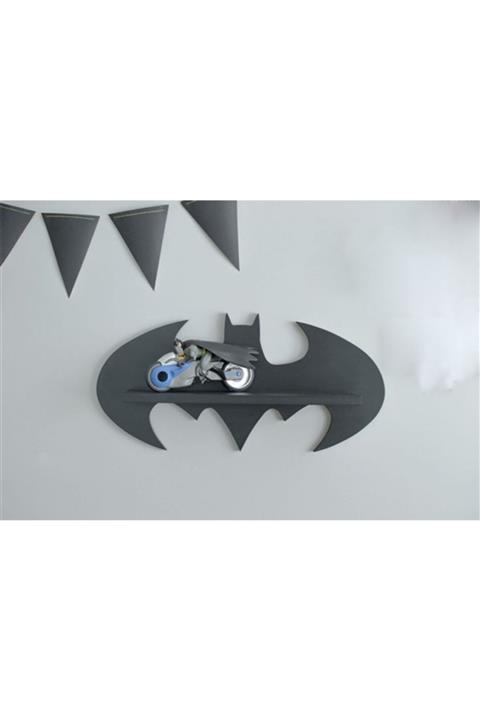 Jaju Baby Gri Batman Raf Bebek Odası Raf
