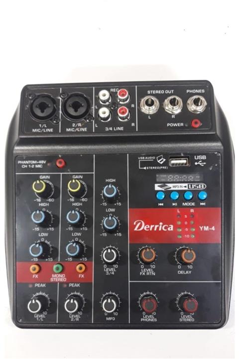 SRC Ym-4 4 Kanal Usb Ses Kartlı Stüdyo Ses Kayıt Mikseri