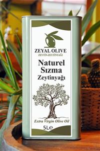 ZEYAL OLIVE Taş Baskı Soğuk Sıkım Zeytinyağı 5 Litre