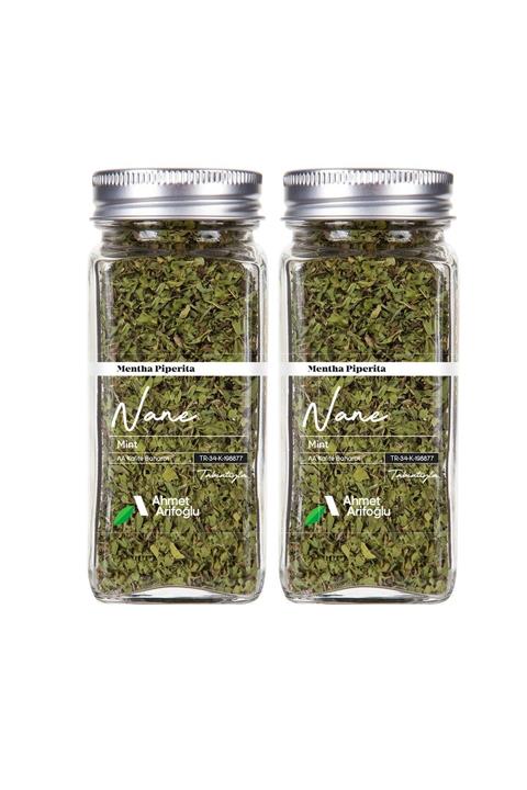 Ahmet Arifoğlu Nane Cam Şişe 20 gr + 20 gr 2'li Set