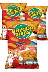 Bulgurum Organik Bulgur Cips Ketçaplı 35 gr X 3 Ad