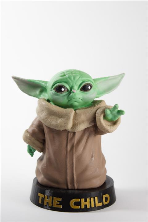 dream3d Baby Yoda Figür - Star Wars - The Mandalorian - 9 cm