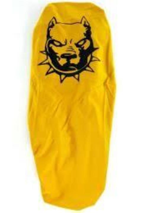 Gogo Motosiklet Sele (koltuk) Kılıfı Baskılı Sarı