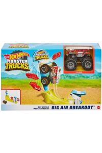 HOT WHEELS Monster Trucks Big Air Breakout Oyun Seti GYC81