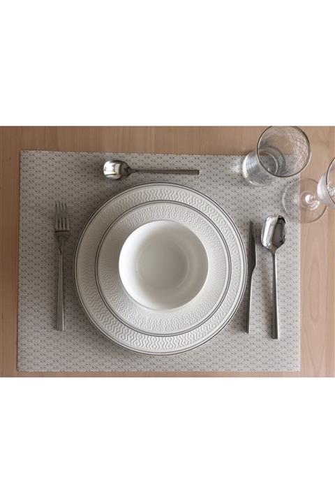 sutra Dikdörtgen Amerikan Servis Supla 2'li Takım