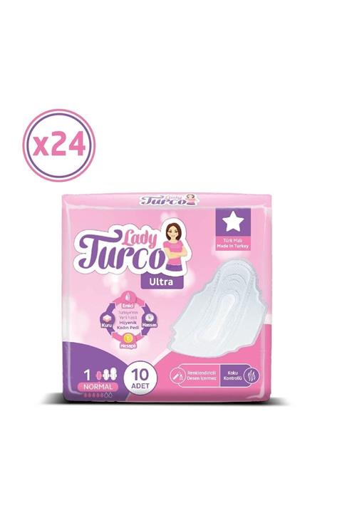 Baby Turco Lady Turco Ultra Normal 24 x 10 Ped