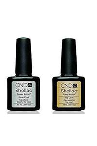 CND Shellac Uv 30 Gün Kalıcı Oje Top Coat - Base Coat ( Alt Ve Üst Kat) Iki Ürün Bir Arada Kd 008