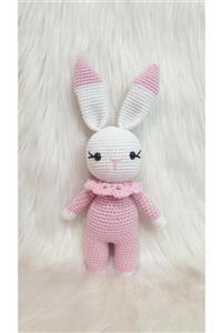 ON MARİFET Amigurumi Örgü Oyuncak Uyku Arkadaşı Tavşan