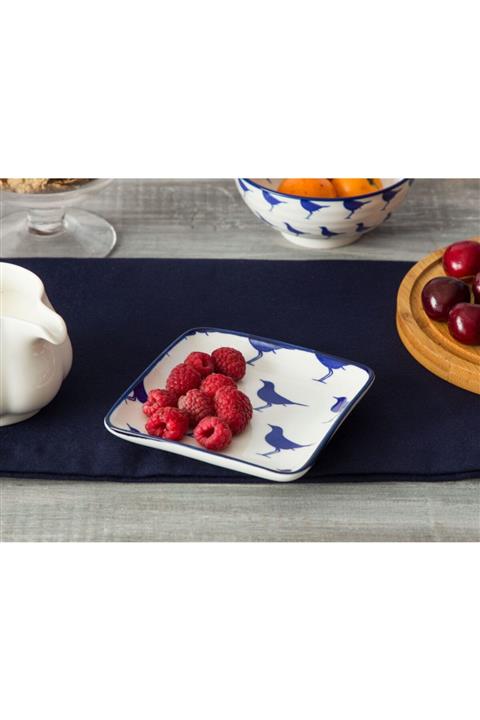 Madame Coco Rêve Bleu Oiseau Kare Tabak