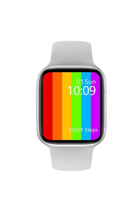 Yui W26 44mm Watch 6 Plus Akıllı Saat Beyaz