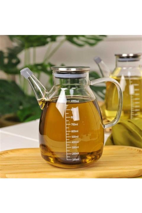 AROW Tess Borosilikat 1 Litre Cam Yağlık Tr-2806