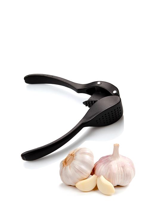 Pazarika Siyah Metal Döküm Sarımsak Ezeceği