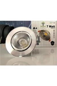 Forest 7w Cob Led Spot Krom Kasa 6500k  Beyaz Işık