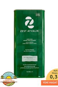 ZEST AYVALIK Gerçek Ayvalık Zeytinyağı Erken Hasat Soğuk Sıkım 5 l